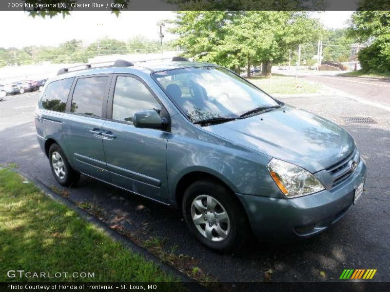 Glacier Blue / Gray 2009 Kia Sedona LX
