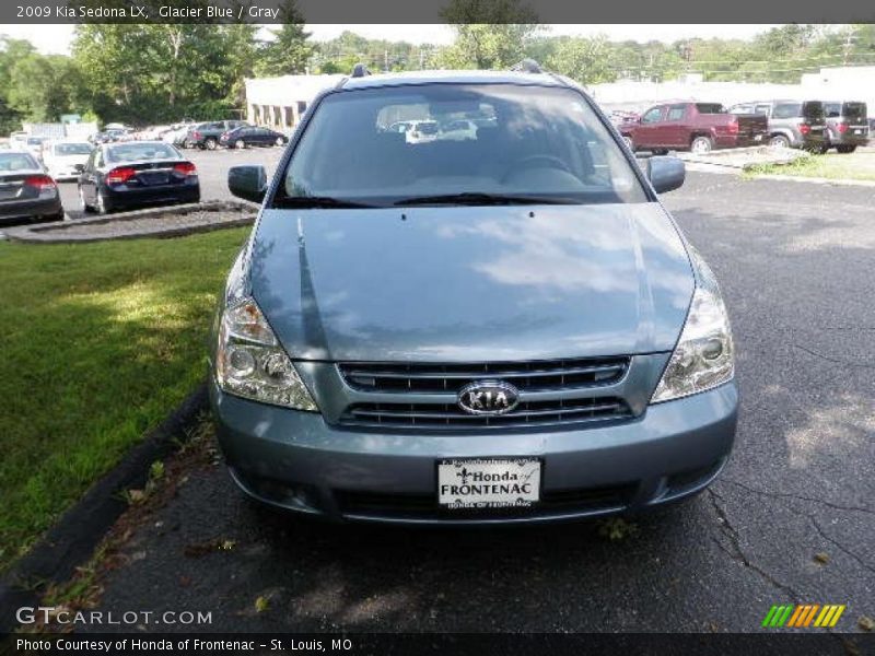 Glacier Blue / Gray 2009 Kia Sedona LX
