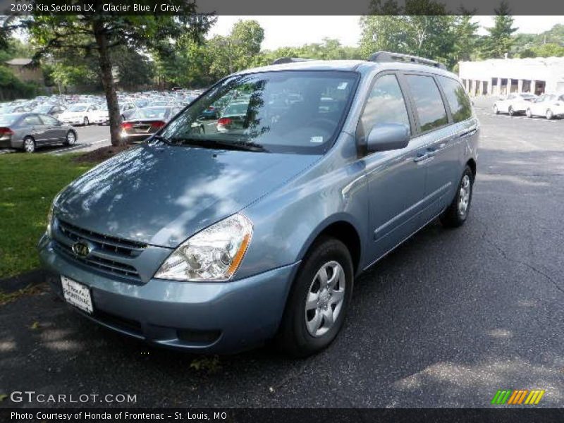 Glacier Blue / Gray 2009 Kia Sedona LX
