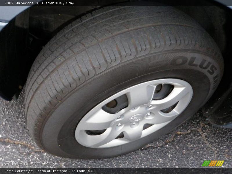 Glacier Blue / Gray 2009 Kia Sedona LX