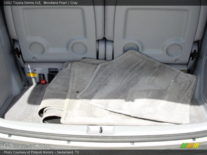 Woodland Pearl / Gray 2002 Toyota Sienna XLE