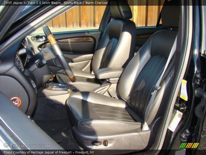 Ebony Black / Warm Charcoal 2005 Jaguar X-Type 3.0 Sport Wagon