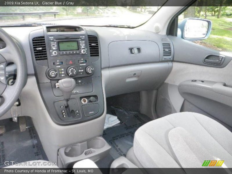 Glacier Blue / Gray 2009 Kia Sedona LX
