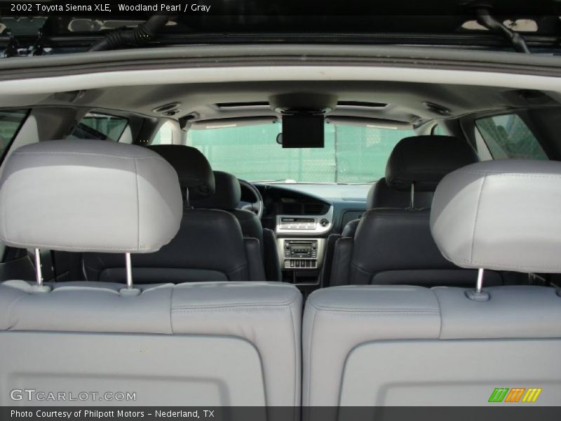 Woodland Pearl / Gray 2002 Toyota Sienna XLE