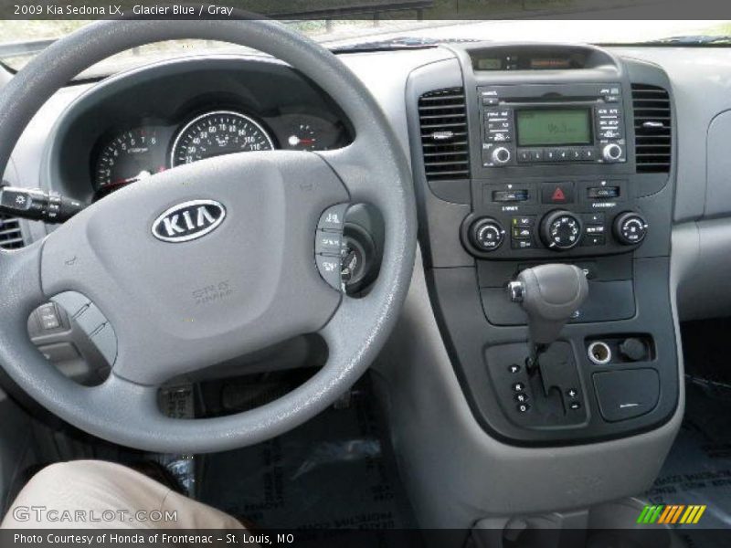 Glacier Blue / Gray 2009 Kia Sedona LX