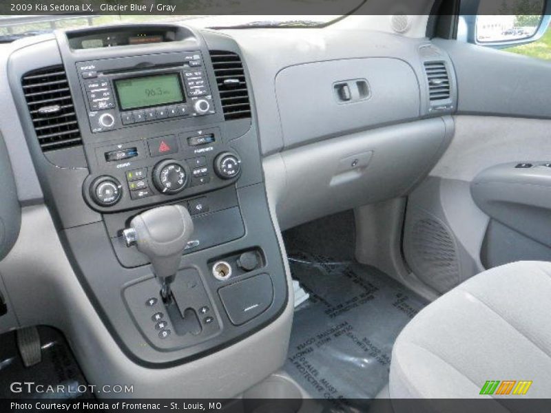 Glacier Blue / Gray 2009 Kia Sedona LX