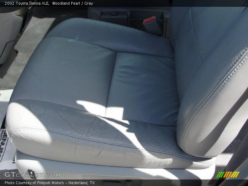 Woodland Pearl / Gray 2002 Toyota Sienna XLE
