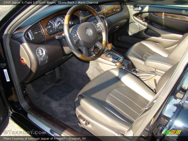 Ebony Black / Warm Charcoal 2005 Jaguar X-Type 3.0 Sport Wagon