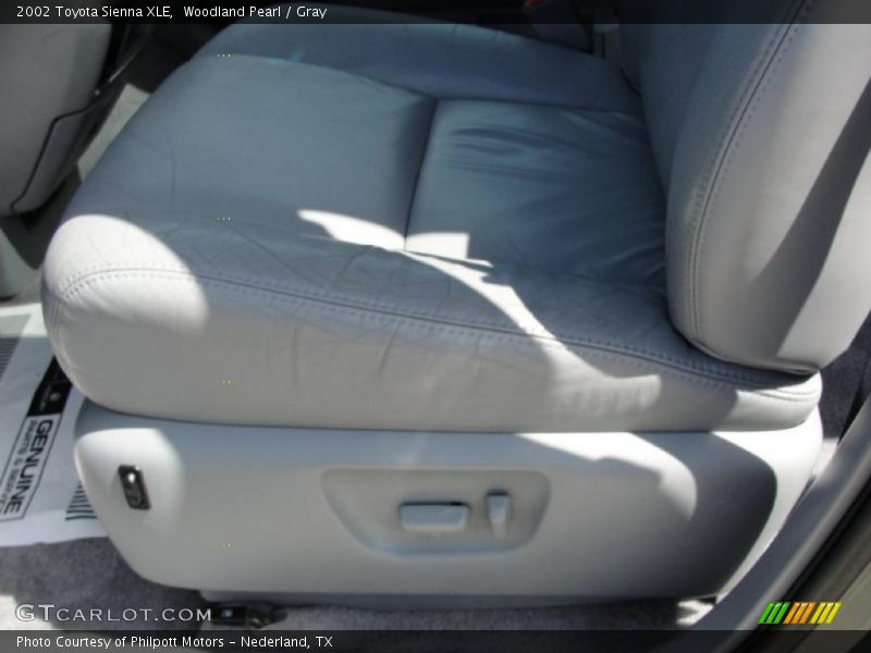 Woodland Pearl / Gray 2002 Toyota Sienna XLE