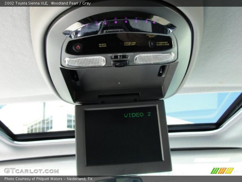 Woodland Pearl / Gray 2002 Toyota Sienna XLE