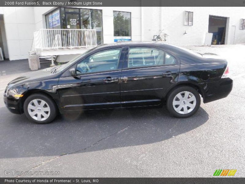 Black Ebony / Medium Light Stone 2008 Ford Fusion S