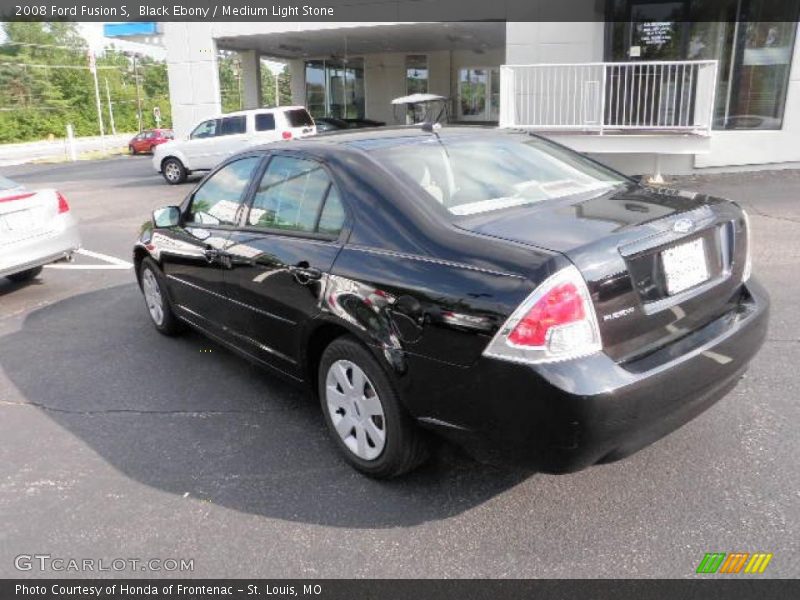 Black Ebony / Medium Light Stone 2008 Ford Fusion S
