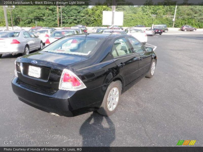 Black Ebony / Medium Light Stone 2008 Ford Fusion S