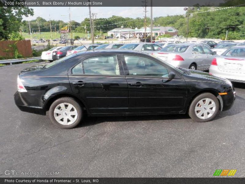 Black Ebony / Medium Light Stone 2008 Ford Fusion S