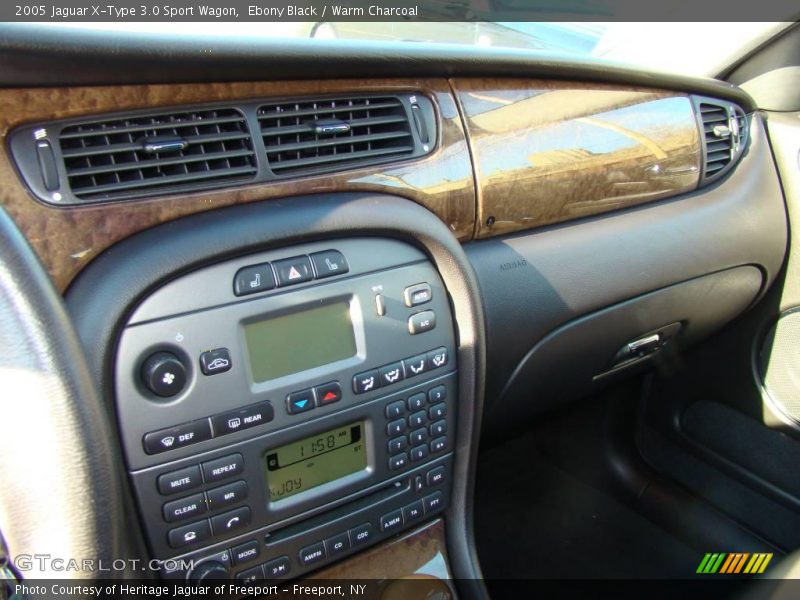 Ebony Black / Warm Charcoal 2005 Jaguar X-Type 3.0 Sport Wagon