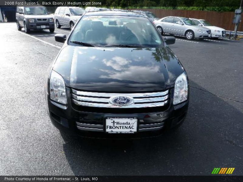 Black Ebony / Medium Light Stone 2008 Ford Fusion S