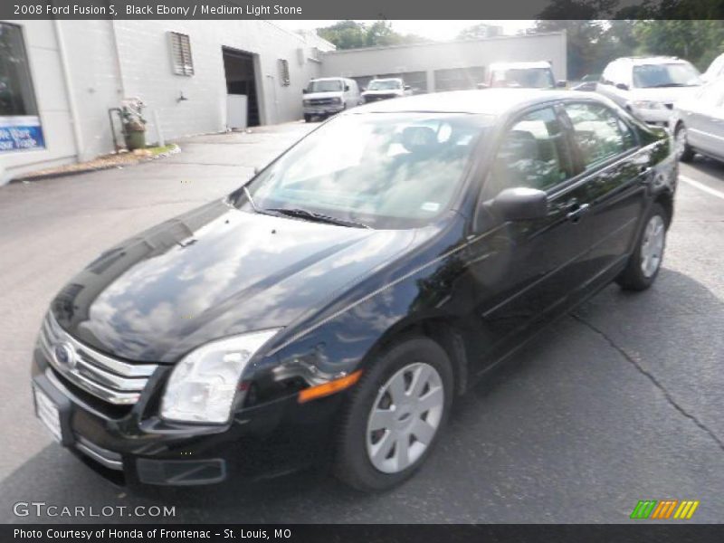 Black Ebony / Medium Light Stone 2008 Ford Fusion S