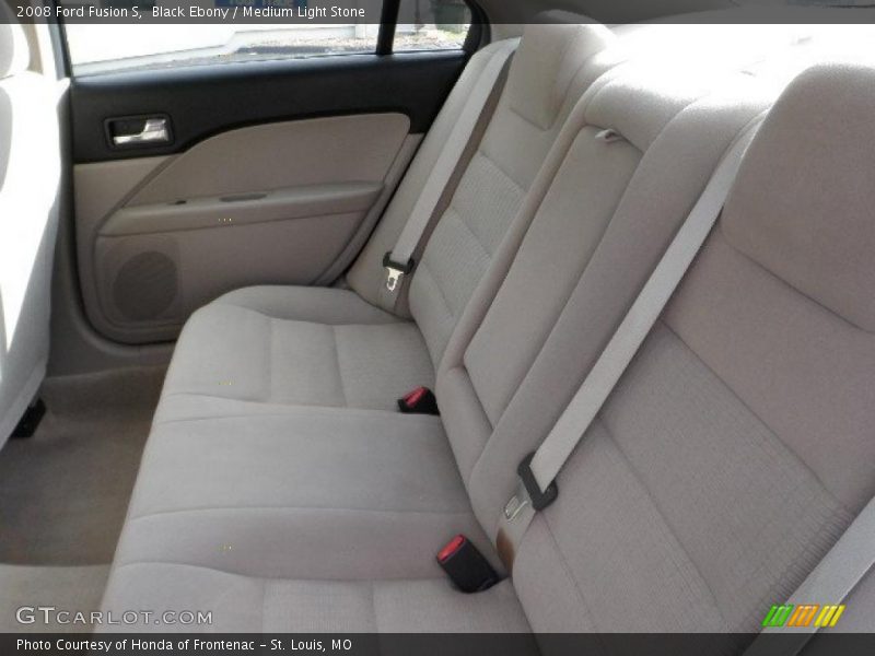 Black Ebony / Medium Light Stone 2008 Ford Fusion S