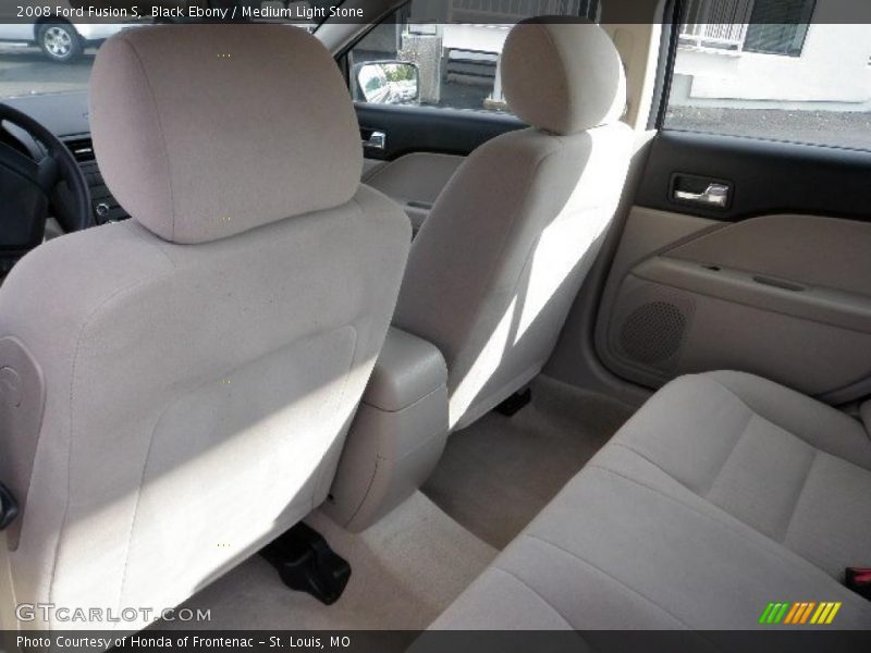 Black Ebony / Medium Light Stone 2008 Ford Fusion S