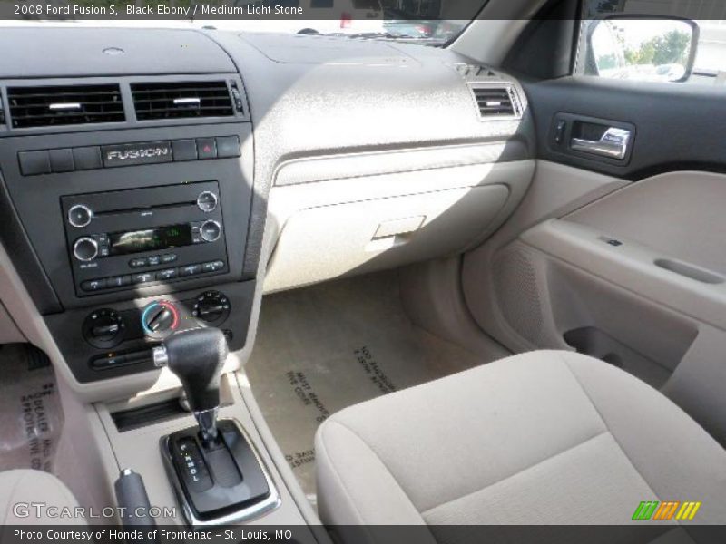 Black Ebony / Medium Light Stone 2008 Ford Fusion S