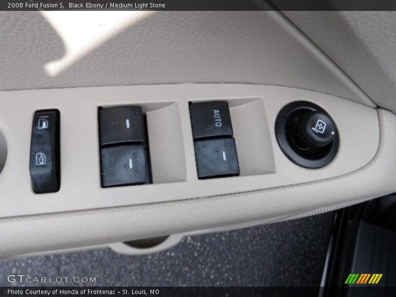 Black Ebony / Medium Light Stone 2008 Ford Fusion S