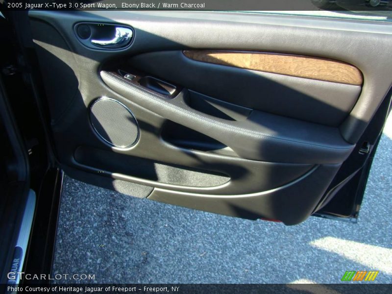 Ebony Black / Warm Charcoal 2005 Jaguar X-Type 3.0 Sport Wagon