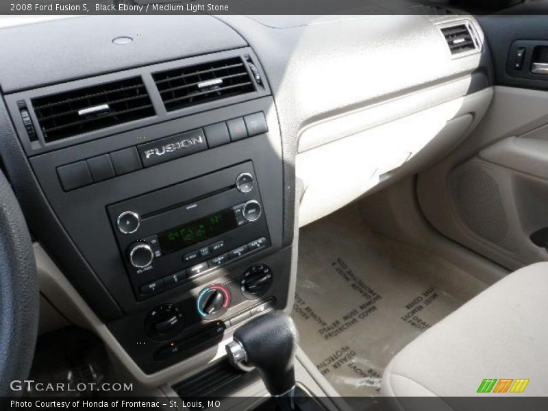 Black Ebony / Medium Light Stone 2008 Ford Fusion S