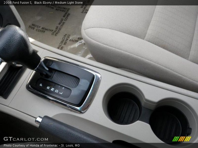 Black Ebony / Medium Light Stone 2008 Ford Fusion S