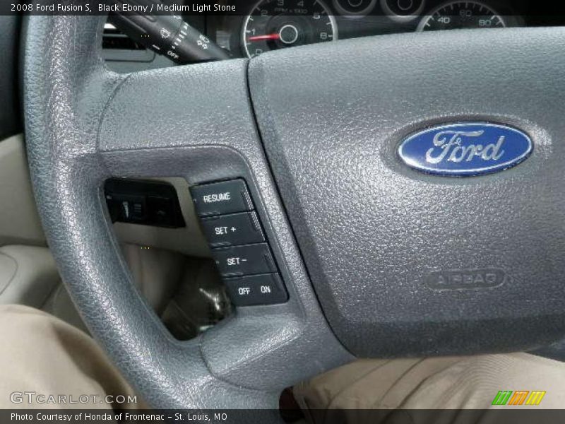 Black Ebony / Medium Light Stone 2008 Ford Fusion S
