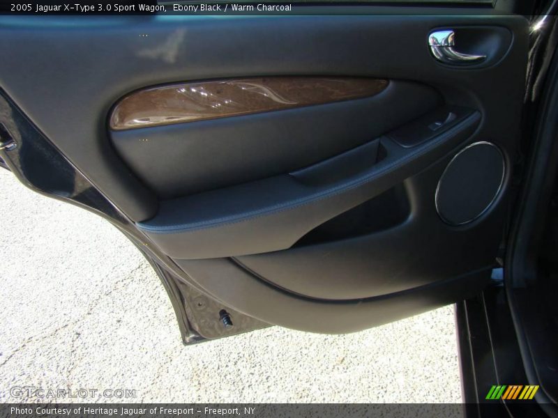 Ebony Black / Warm Charcoal 2005 Jaguar X-Type 3.0 Sport Wagon