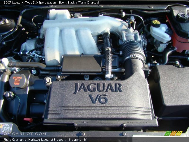 Ebony Black / Warm Charcoal 2005 Jaguar X-Type 3.0 Sport Wagon