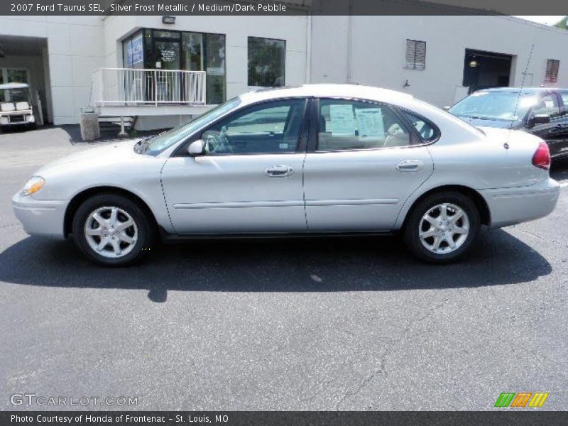 Silver Frost Metallic / Medium/Dark Pebble 2007 Ford Taurus SEL