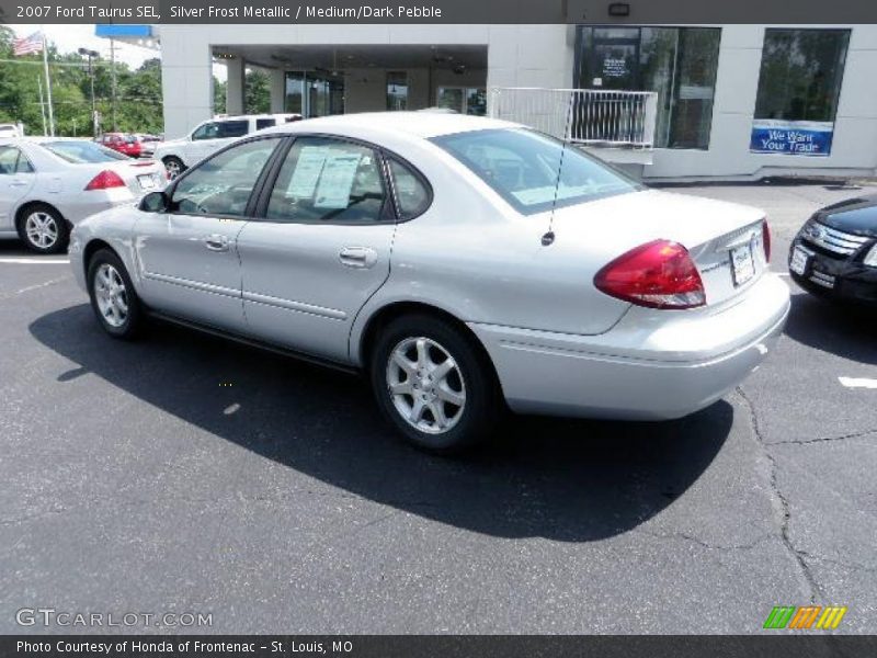 Silver Frost Metallic / Medium/Dark Pebble 2007 Ford Taurus SEL