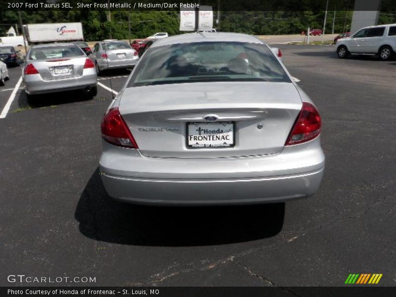Silver Frost Metallic / Medium/Dark Pebble 2007 Ford Taurus SEL