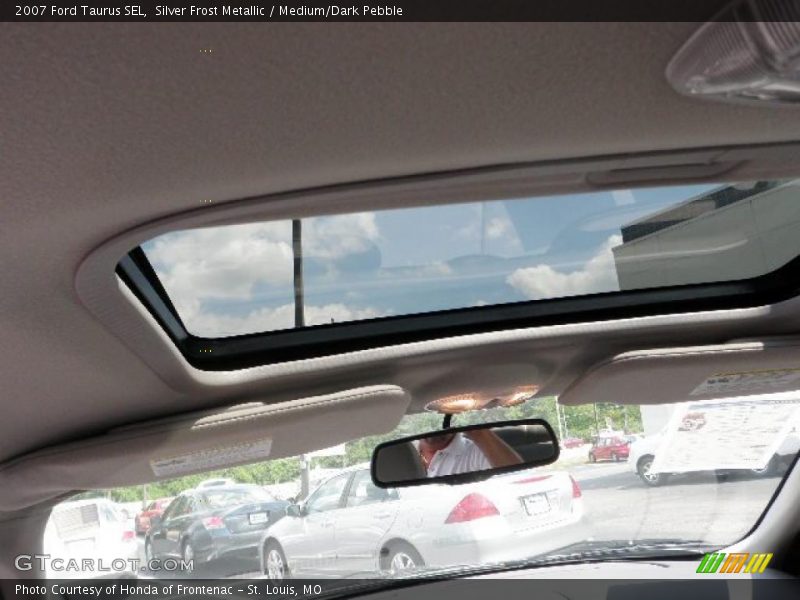 Silver Frost Metallic / Medium/Dark Pebble 2007 Ford Taurus SEL