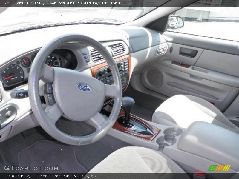 Silver Frost Metallic / Medium/Dark Pebble 2007 Ford Taurus SEL