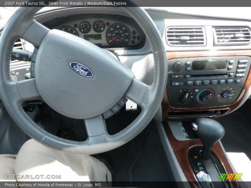 Silver Frost Metallic / Medium/Dark Pebble 2007 Ford Taurus SEL