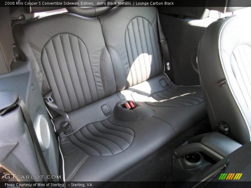 Astro Black Metallic / Lounge Carbon Black 2008 Mini Cooper S Convertible Sidewalk Edition