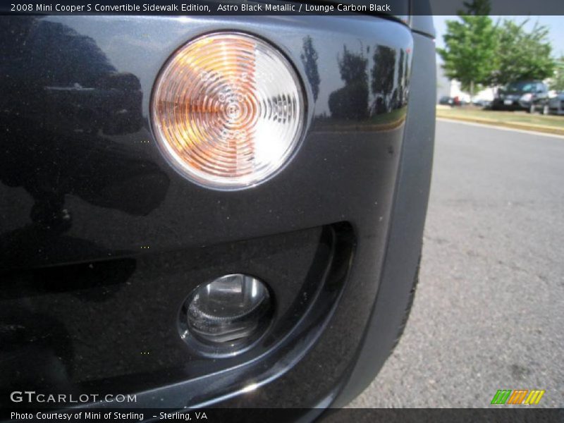 Astro Black Metallic / Lounge Carbon Black 2008 Mini Cooper S Convertible Sidewalk Edition