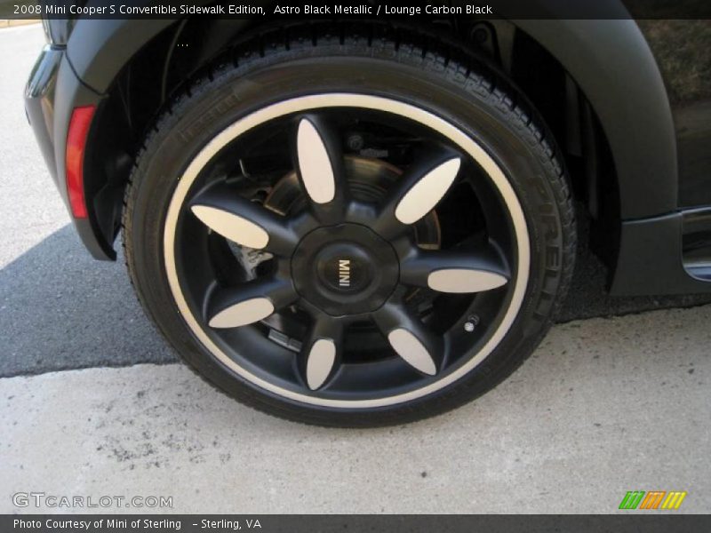 Astro Black Metallic / Lounge Carbon Black 2008 Mini Cooper S Convertible Sidewalk Edition