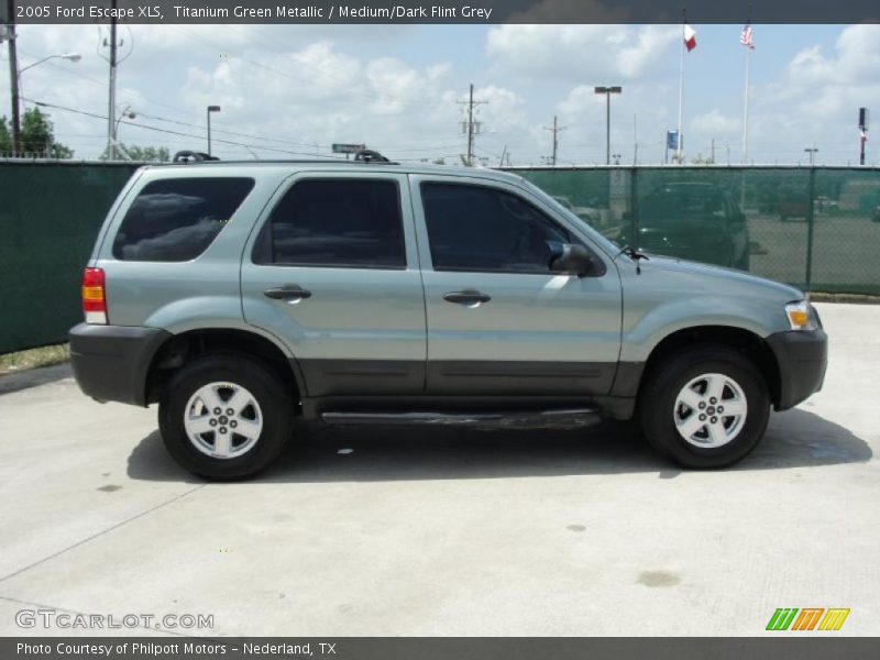 Titanium Green Metallic / Medium/Dark Flint Grey 2005 Ford Escape XLS