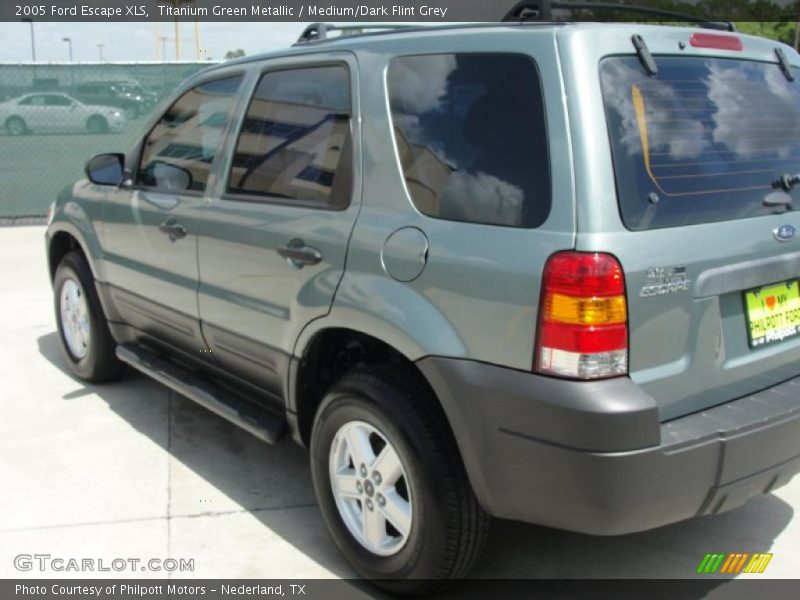 Titanium Green Metallic / Medium/Dark Flint Grey 2005 Ford Escape XLS