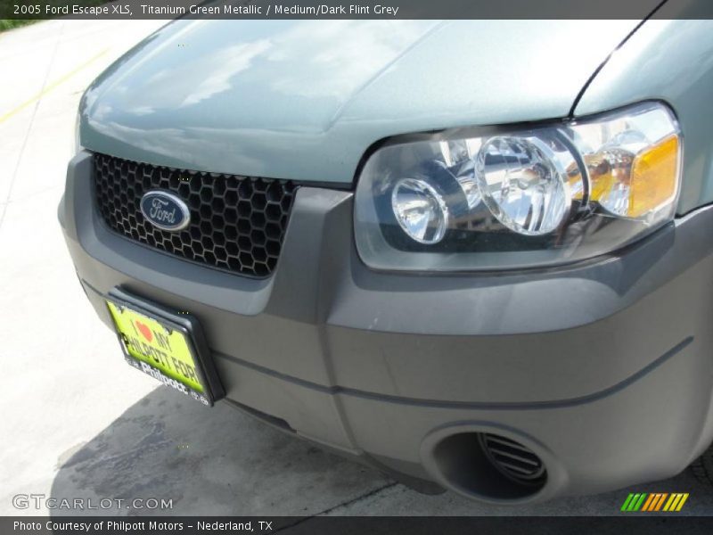 Titanium Green Metallic / Medium/Dark Flint Grey 2005 Ford Escape XLS