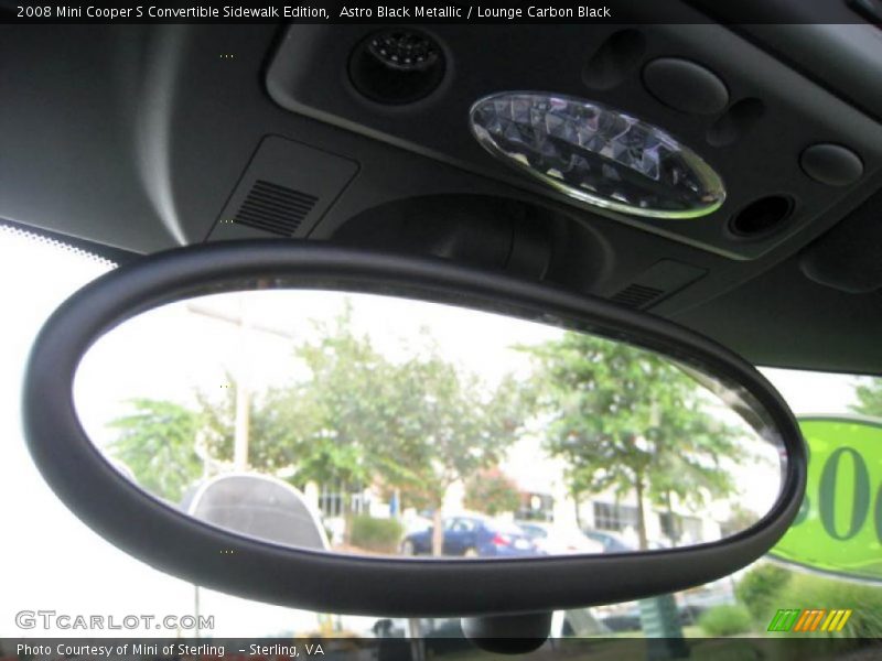Astro Black Metallic / Lounge Carbon Black 2008 Mini Cooper S Convertible Sidewalk Edition