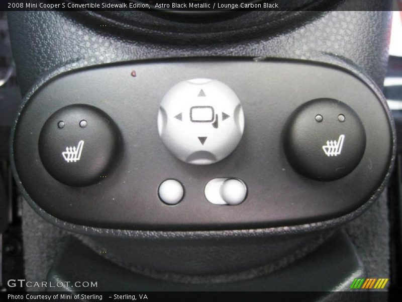 Astro Black Metallic / Lounge Carbon Black 2008 Mini Cooper S Convertible Sidewalk Edition