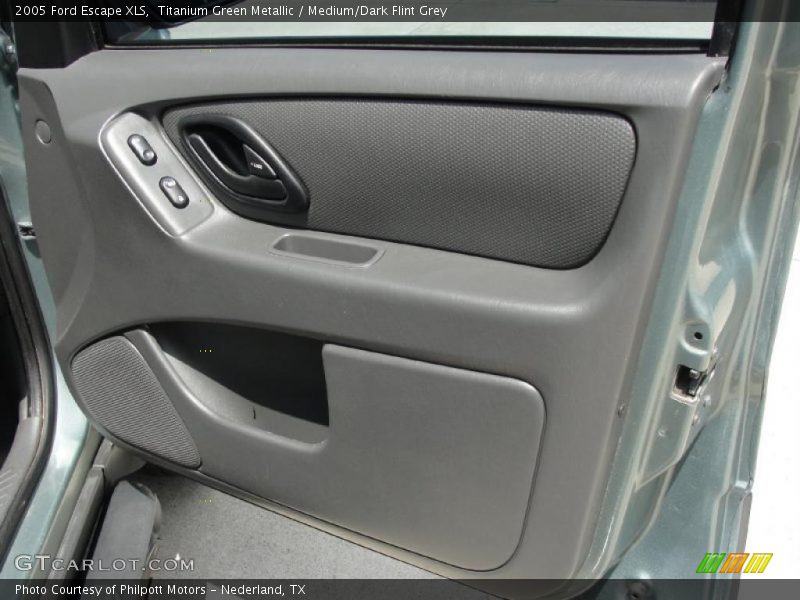 Titanium Green Metallic / Medium/Dark Flint Grey 2005 Ford Escape XLS