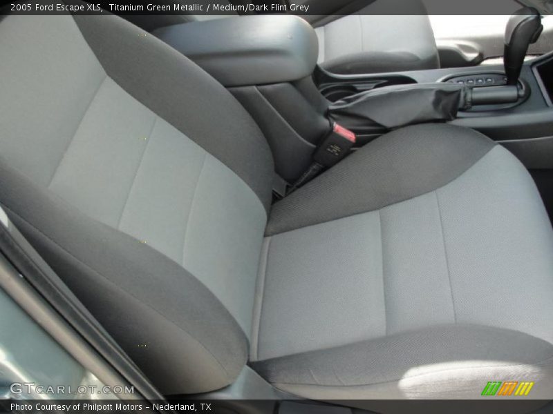 Titanium Green Metallic / Medium/Dark Flint Grey 2005 Ford Escape XLS