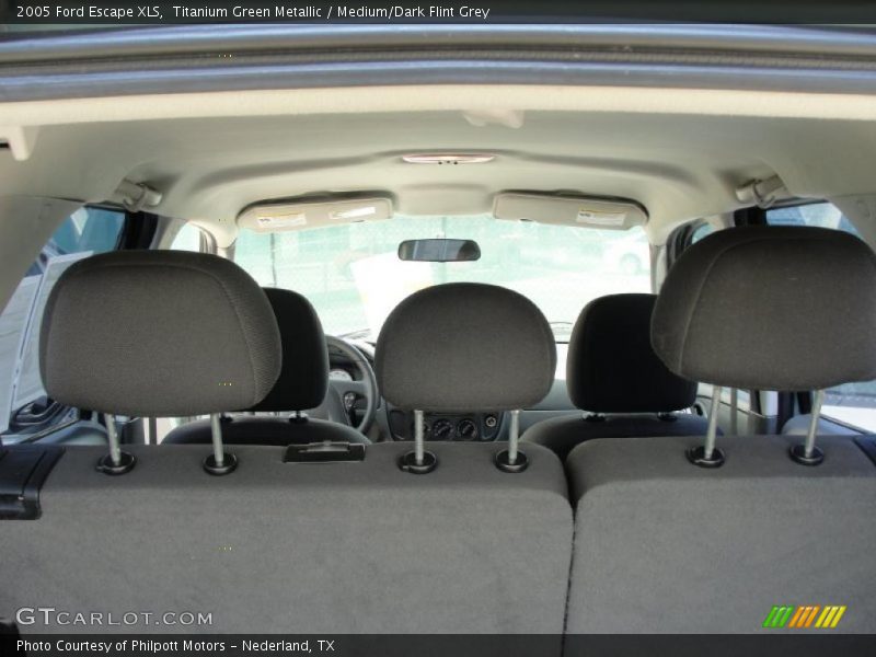 Titanium Green Metallic / Medium/Dark Flint Grey 2005 Ford Escape XLS