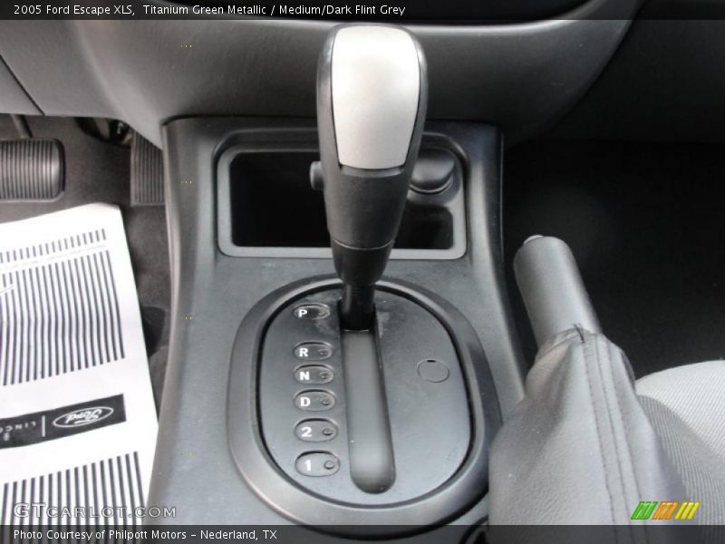 Titanium Green Metallic / Medium/Dark Flint Grey 2005 Ford Escape XLS