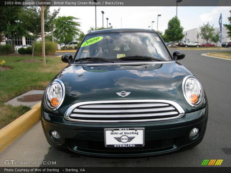 British Racing Green Metallic / Black/Grey 2009 Mini Cooper Clubman